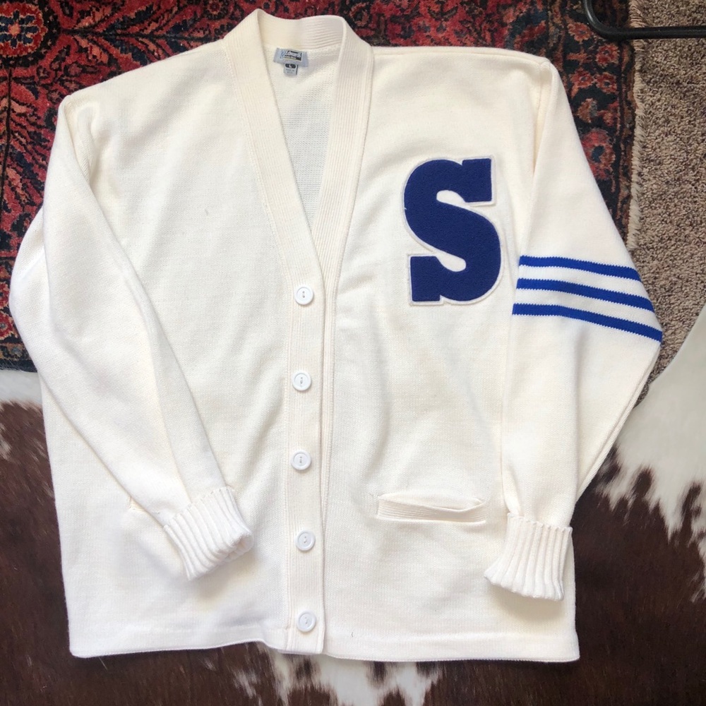 VINTAGE Letterman’s Sweater in PERFECT condition